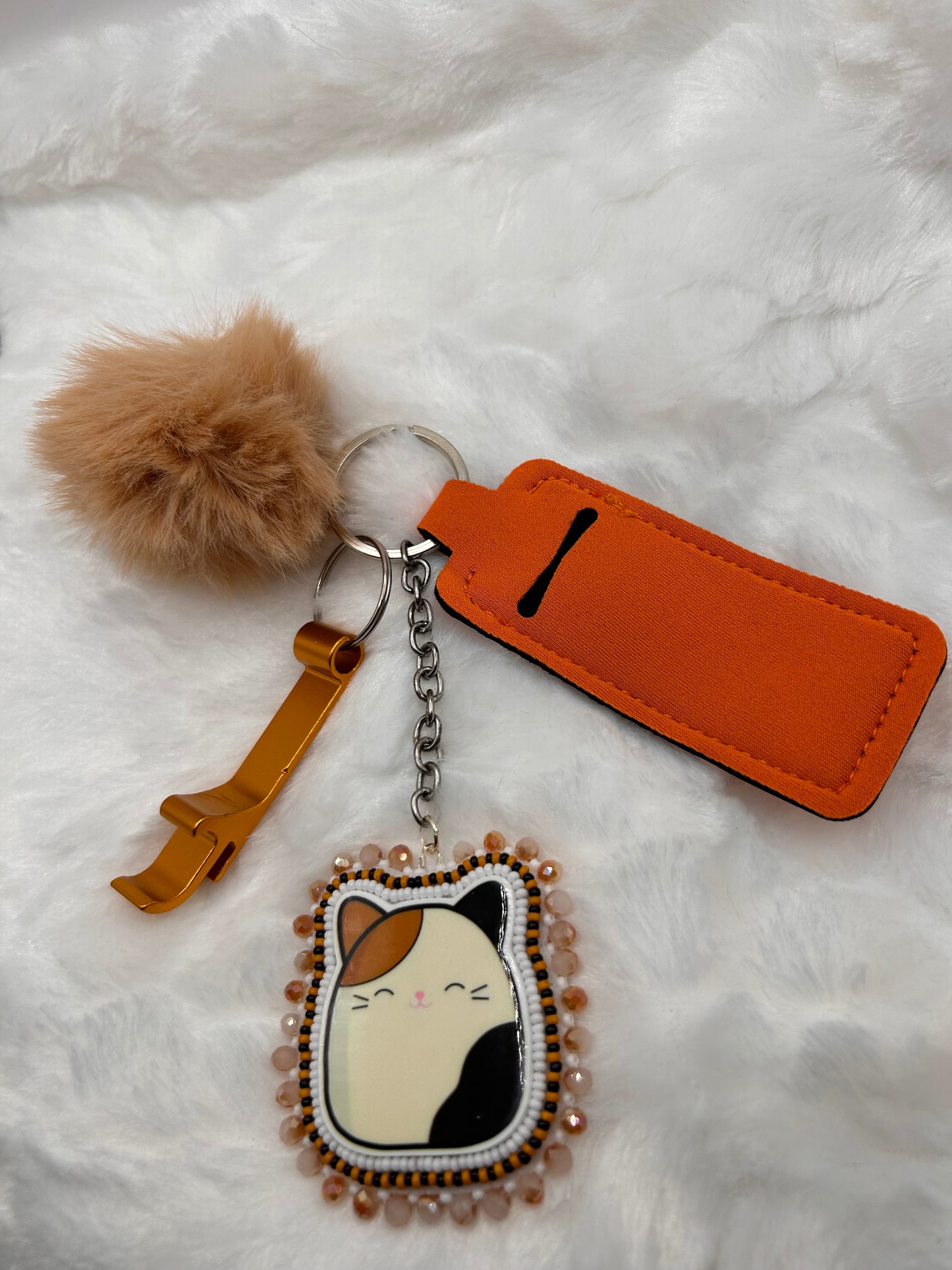 Cat keychain