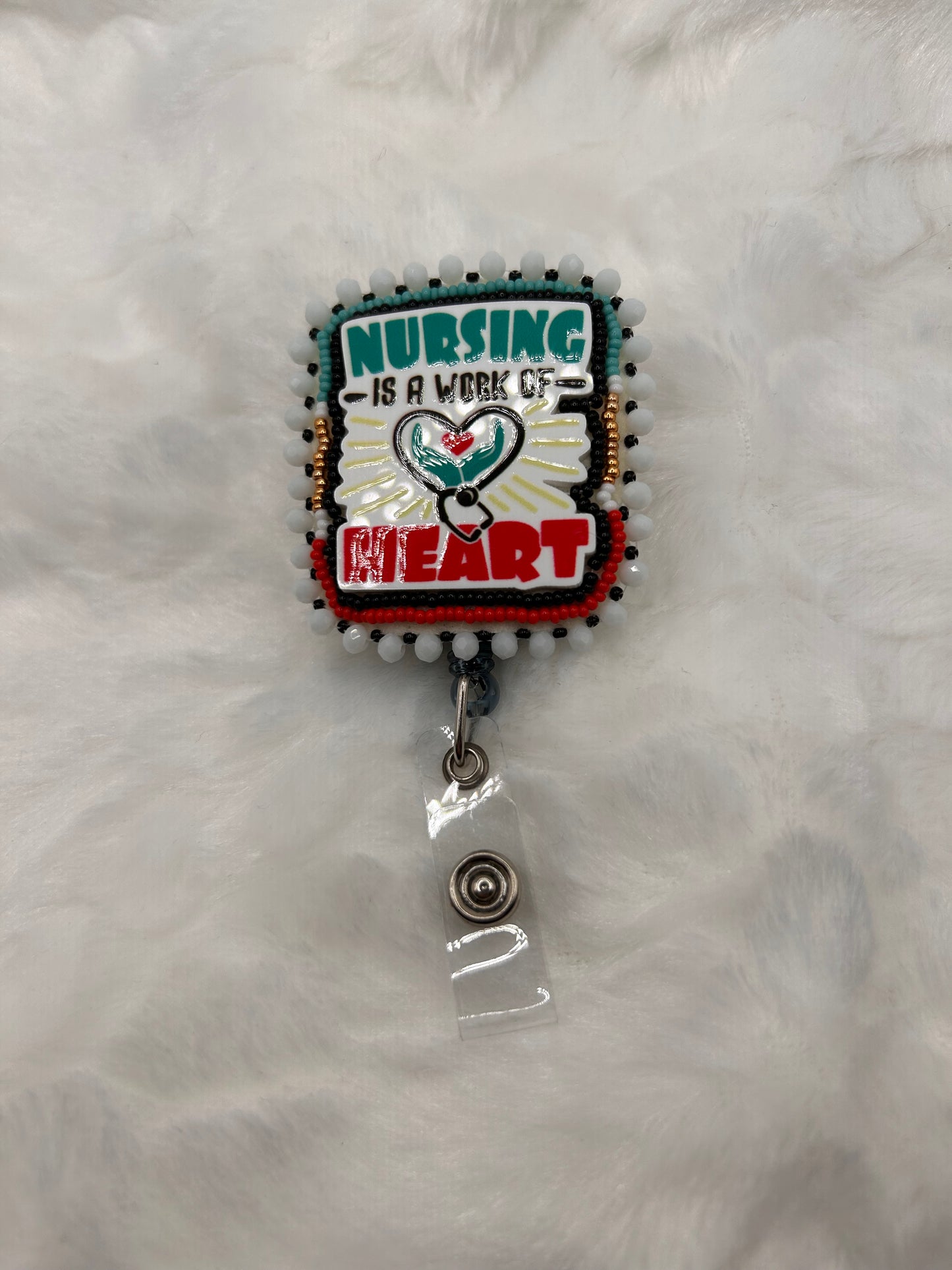 Nursing badge-reel