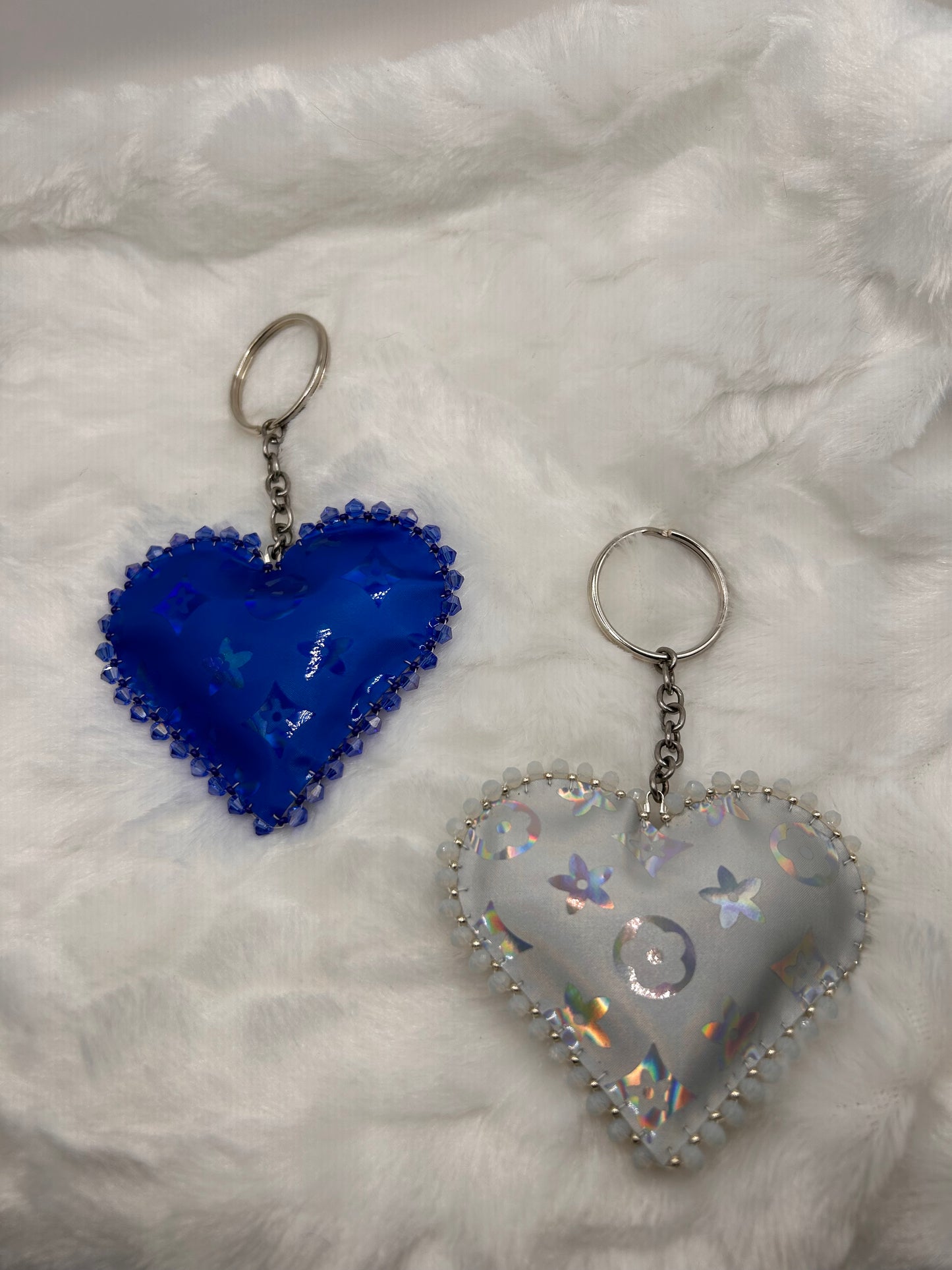 Heart keychains